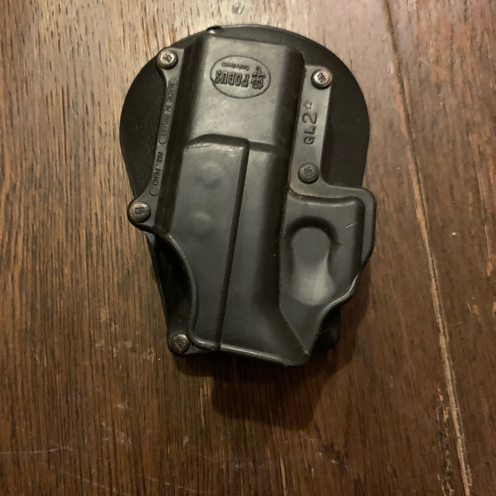 Fobus right handed paddle retention holster.  Model #GL2 - Picture 2 of 3